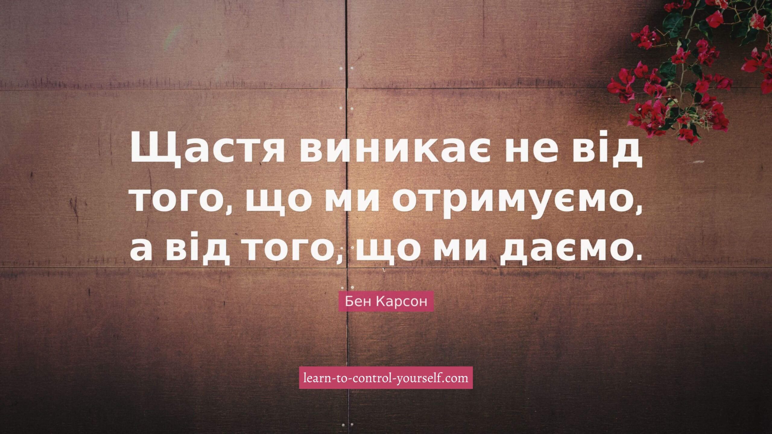 Чи можуть цитати про щастя змінити світогляд людини?